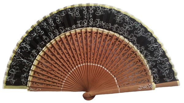 Classic Hand Fan CG5992BK