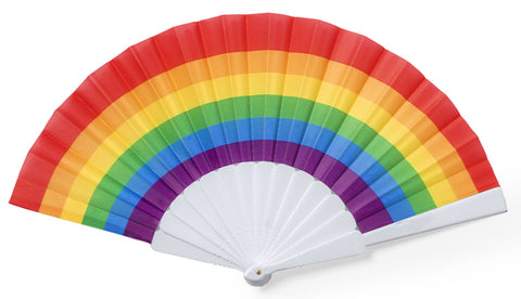 3 pieces Rainbow Party Fans