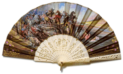 Vintage and Antique Hand Fan AF001