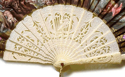 Vintage and Antique Hand Fan AF001