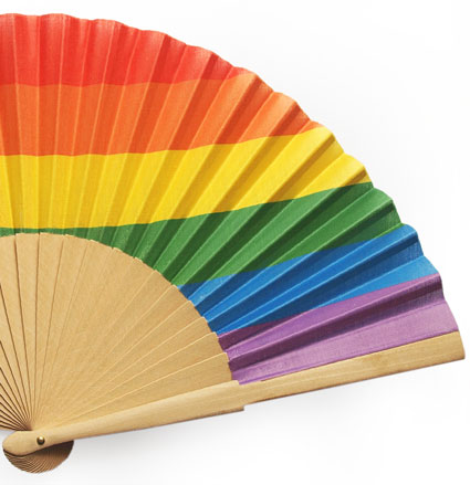 Modern Hand Fan Pride Fan