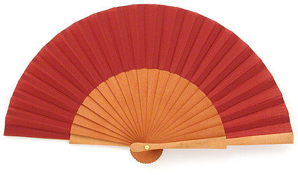 Plain Wooden Hand Fan GC0107DR