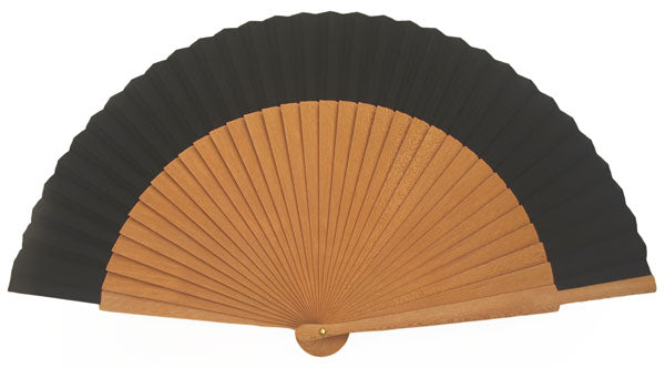 Plain Wooden Hand Fan PF008G