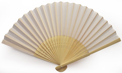 25 pieces Bamboo Folding Fans